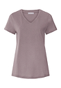 Front cutout view of HA stormy rose modal/viscose/tencel S/SLV Shirt