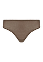Front cutout view of HA natural teak microfibre Maxi Briefs