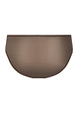 Back cutout view of HA natural teak microfibre Mini Briefs