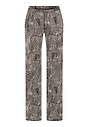 Front cutout view of HA calm systems modal/viscose/tencel Long Pants