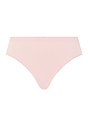Front cutout view of HA rosewater microfibre Midi Briefs