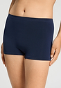 Front view of a women model wearing HA deep navy microfibre Panty