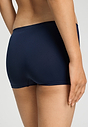 Back view of a women model wearing HA deep navy microfibre Panty