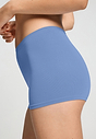 Close-up view of a women model wearing HA bluebird microfibre Panty