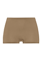 Front cutout view of HA suede camel microfibre Panty