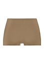 Back cutout view of HA suede camel microfibre Panty