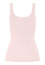 Back cutout view of HA rosewater microfibre Tank Top