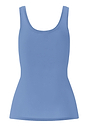 Back cutout view of HA bluebird microfibre Tank Top
