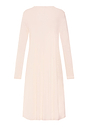 Back cutout view of HA creamy glass cotton L/SLV Nightdress 110cm