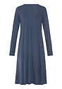 Back cutout view of HA vintage indigo cotton L/SLV Nightdress 110cm