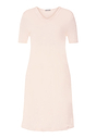 Front cutout view of HA creamy glass cotton S/SLV Nightdress 100cm