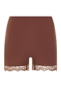 Back cutout view of HA cinnamon wool Panty