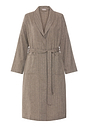 Front cutout view of HA earthy woven cotton Robe 115cm