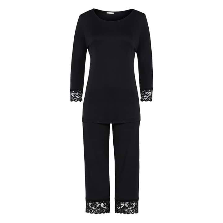 Jahetuul Pigiama Donna Invernale Cotone 2 Pezzi Pigiami a Maniche Lunghe Top e Pantaloni con Tasches Morbido e Confortevole S-3XL