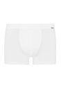 General view of a men model wearing Hanro white cotton Pants 2Pack