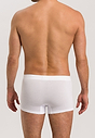 Back view of a men model wearing Hanro white cotton Pants 2Pack
