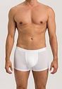 Front view of a men model wearing Hanro all white cotton Pants