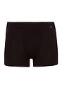 Front cutout view of HA deep black modal/viscose/tencel Pants