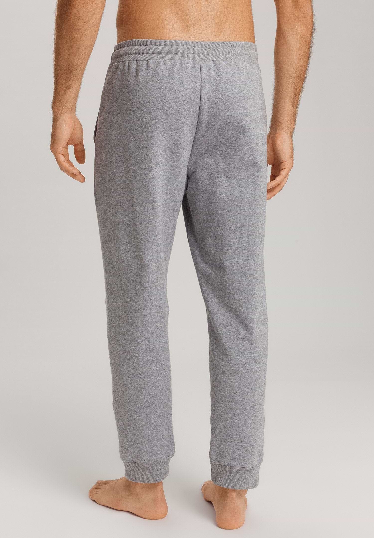 HANRO Natural Living Long Pants | Grey Melange