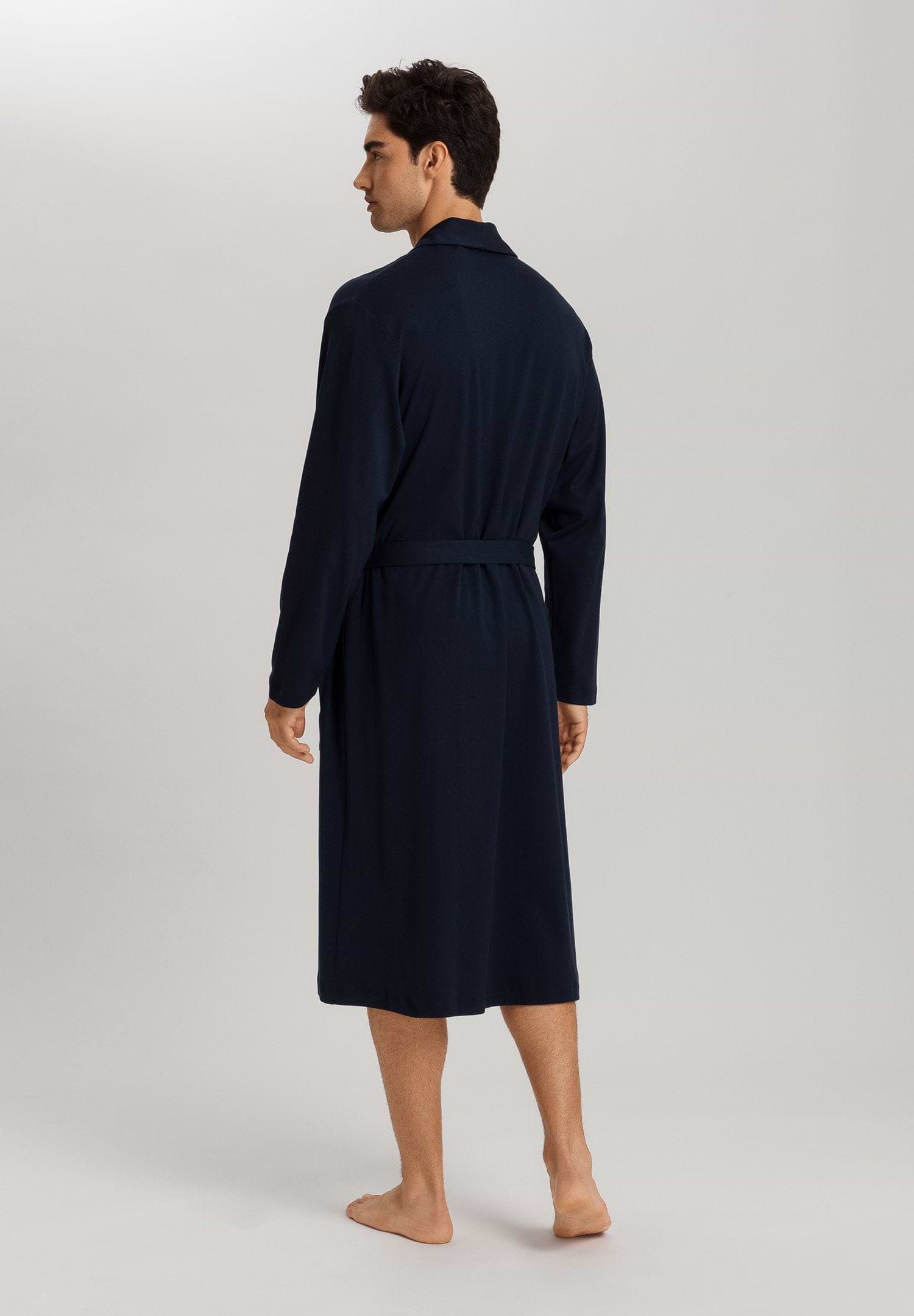 Revise RE-401 Peignoir court pour homme - Robe de chambre - Elegant - Chaud, Bleu foncé C3., 4XL Revise RE-401 Peignoir court pour homme - Robe de chambre - Elegant - Chaud, Bleu foncé C3., 4XL