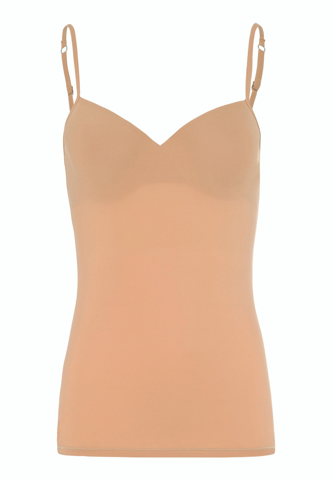 【CANDY】HANRO Allure ブラトップ 70C ヌード HANRO Padded Bra-Camisole in nude