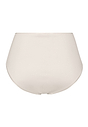 Back cutout view of Hanro pale cream cotton Maxi Briefs