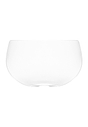 Back cutout view of Hanro white cotton Midi Briefs