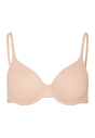 Front cutout view of HA beige cotton U/wire Bra