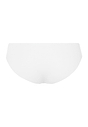 Back cutout view of HA white cotton Midi Briefs