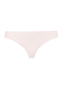 Front cutout view of Hanro powder cotton Thong