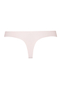 Back cutout view of Hanro powder cotton Thong
