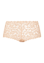 Back cutout view of Hanro beige microfibre Panty