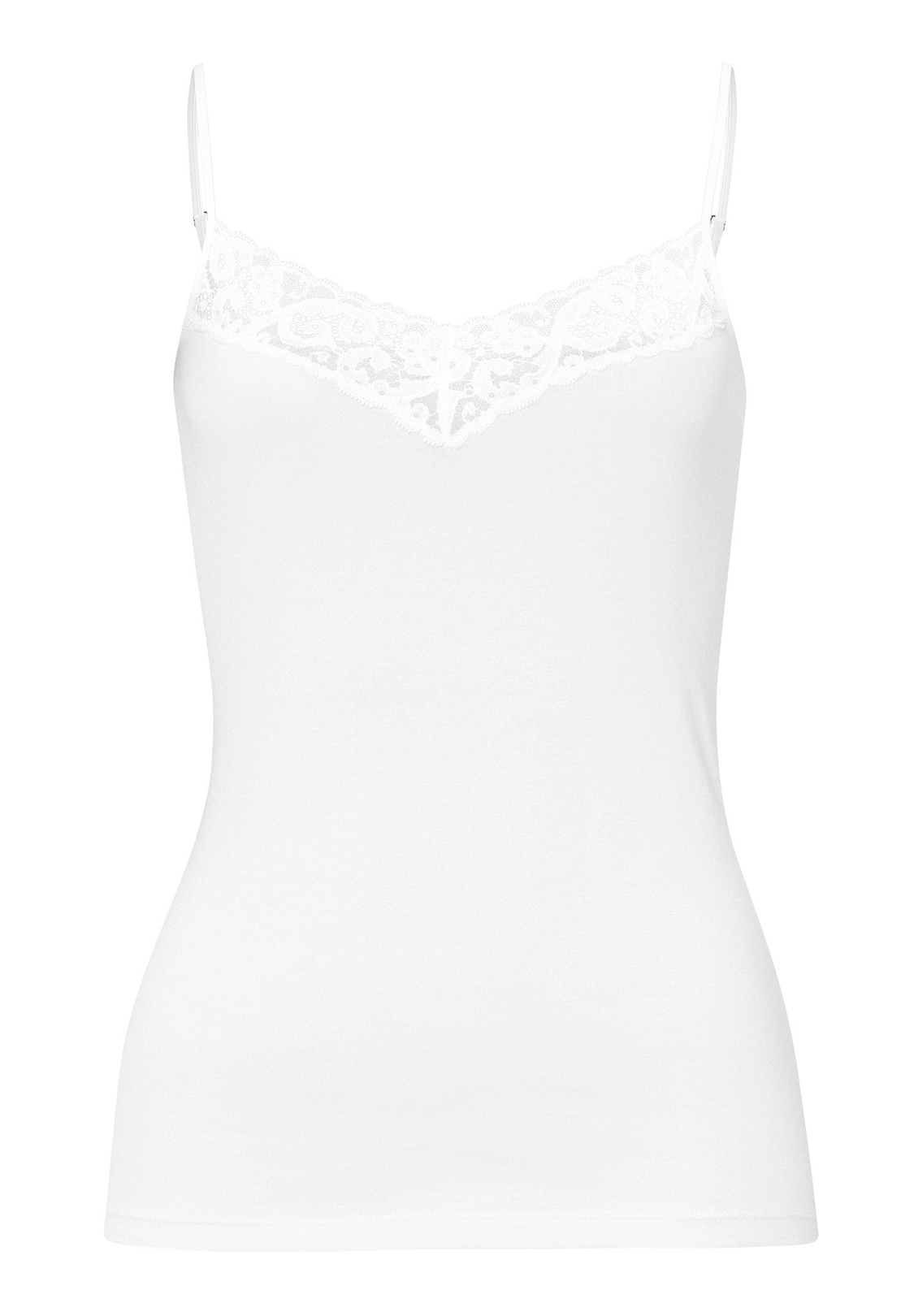 Moments Spaghetti Top in White | HANRO