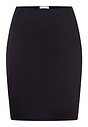 Front cutout view of HA black modal/viscose/tencel Half Slip