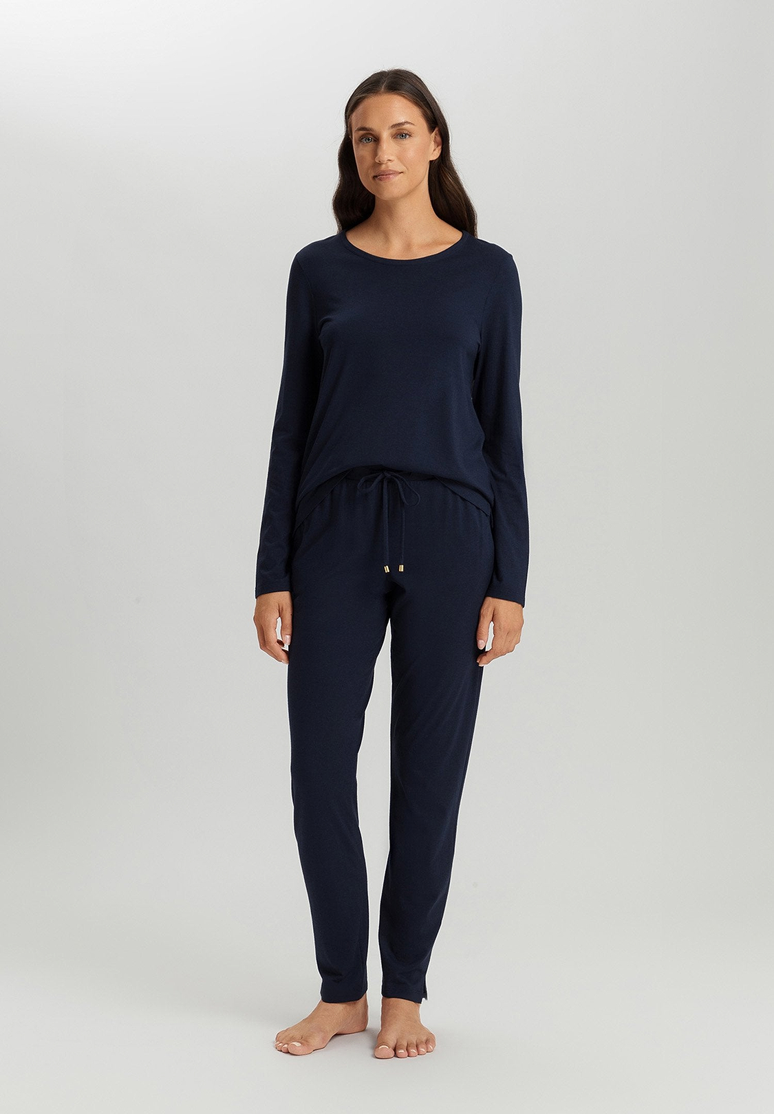 HANRO SLEEP & LOUNGEトップス&ロングパンツプレーン HANRO Sleep & Lounge: Premium Mix & Match Styles