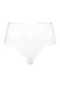 Front cutout view of HA white modal/viscose/tencel Maxi Briefs