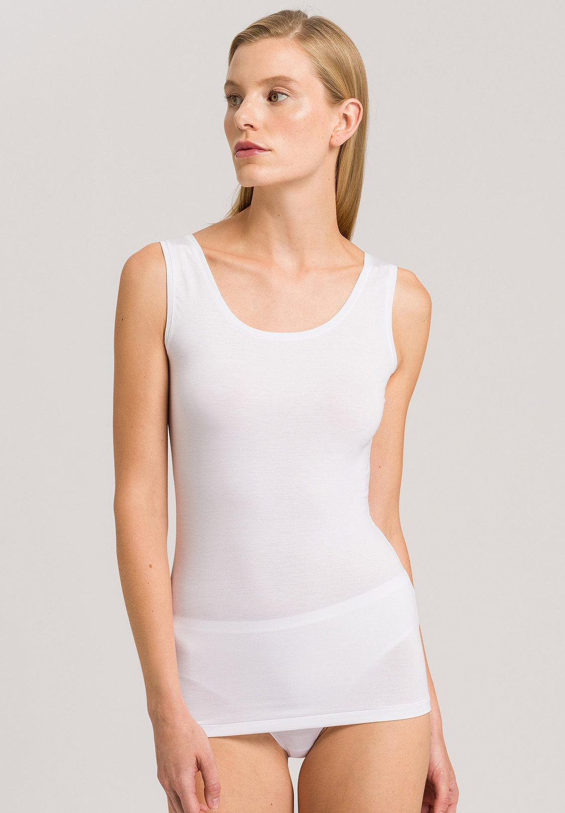 HANRO Soft Touch Tank Top in White
