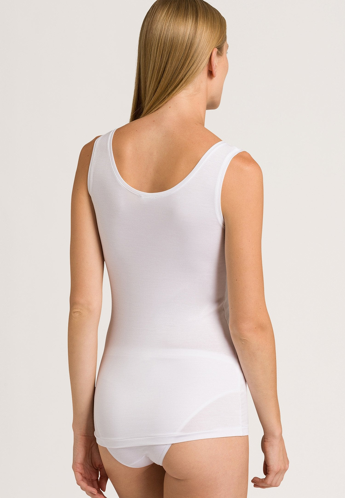 HANRO Soft Touch Tank Top in White