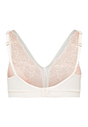 Back cutout view of HA warm sand modal/viscose/tencel Soft Cup Bra