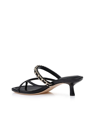Georgette Kitten-Heel Sandal shoes L'AGENCE