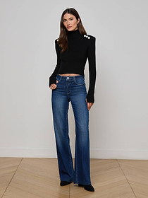 Scottie Wide-Leg Jean in Marvista | L'AGENCE