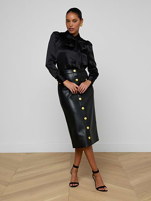 Premium Leather Skirts for Women | Designer Leather Skirts  L'AGENCE