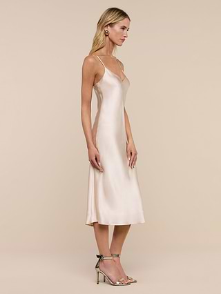 breathable silk layered dress uk DaisySilk Silk Maxi Dress for Women Round Neck Bias Cut Slip Dresses   DAISYSILK UK