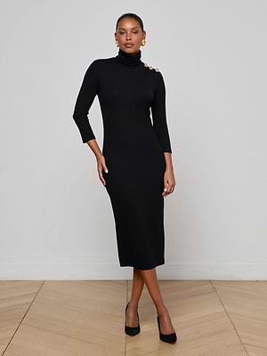 Knit Dresses - Comfort Meets Luxury Chic  L'AGENCE