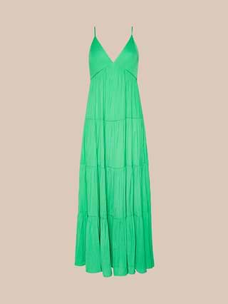 l'agence seraphina tiered maxi dress L'AGENCE Seraphina Tiered Maxi Dress