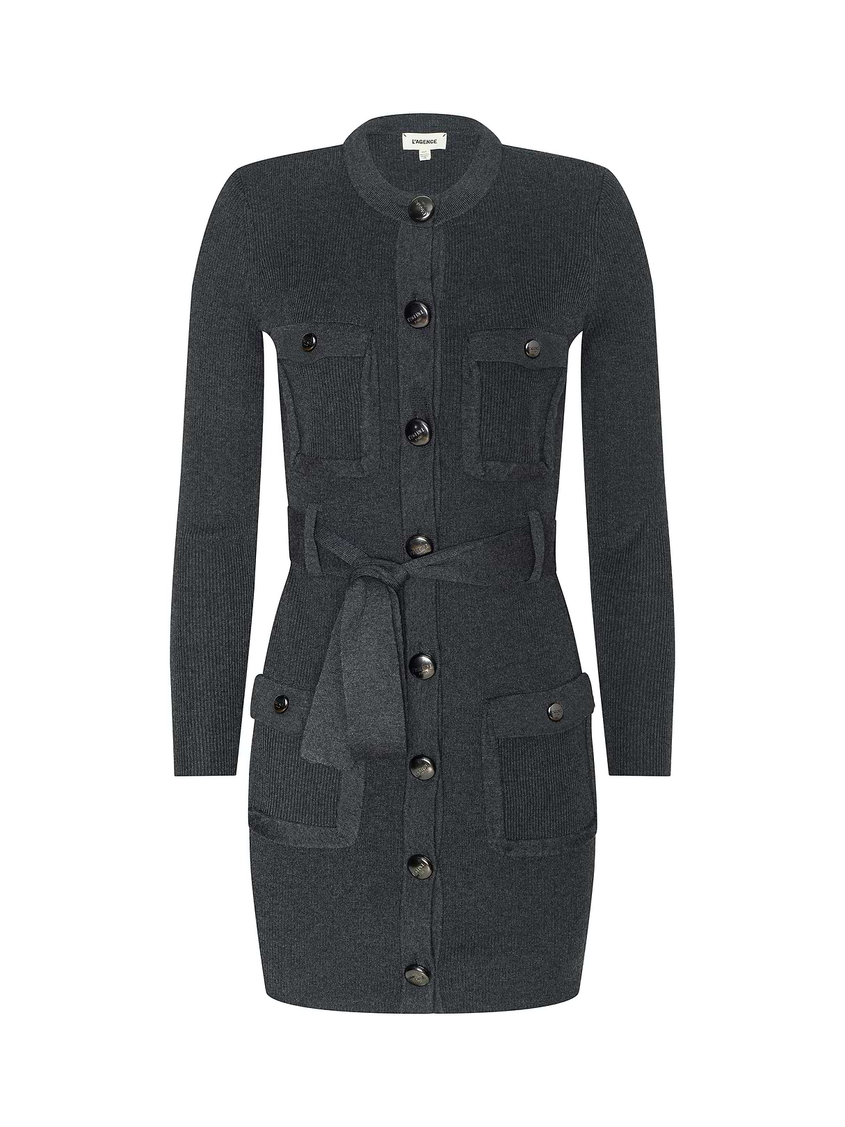 Toulouse Cardigan in Black | L'AGENCE