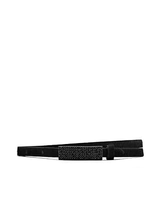 NEW MOTHER women\'s leya belt in black Leya Leather Belt in Black | L main image 3