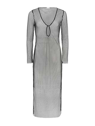 grey cover up for dress Lou Mini Cover-Up Dress - Slate