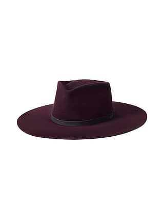 Reyes Leather Band Fedora in Black | L display picture 3