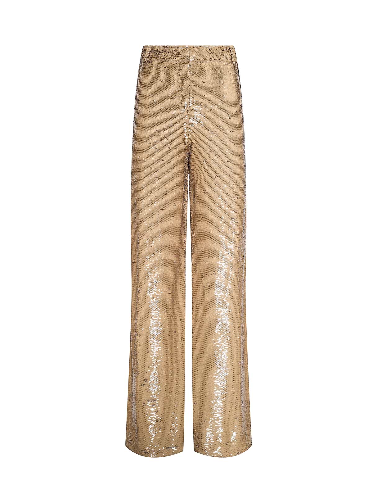 Wanda Cropped Wide-Leg Pant in Ecru/Navy Stripe | L'AGENCE